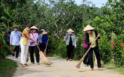  “5 không, 3 sạch” xây dựng nông thôn mới Yên Bái